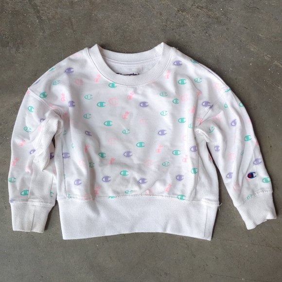 Champion Other - Champion Girls Colorful Logo Print Sweatshirt 2T